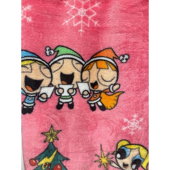 Powerpuff Girls Christmas Blanket - Picture 4 of 5